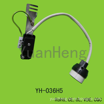 GU10 Lamp holder with VDE, UL and CE Product Approvals